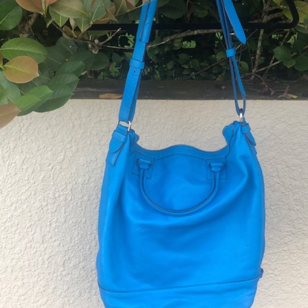 Diane Von Furstenberg Leather Drew Bucket Bag